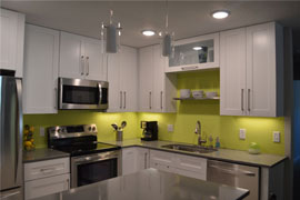 white kitchen cabinets