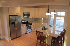 kitchen cabinets and granite countertops