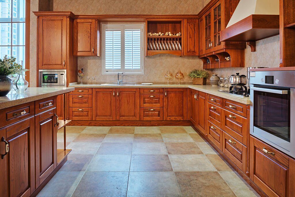 Cherry Wood Kitchen Cabinets