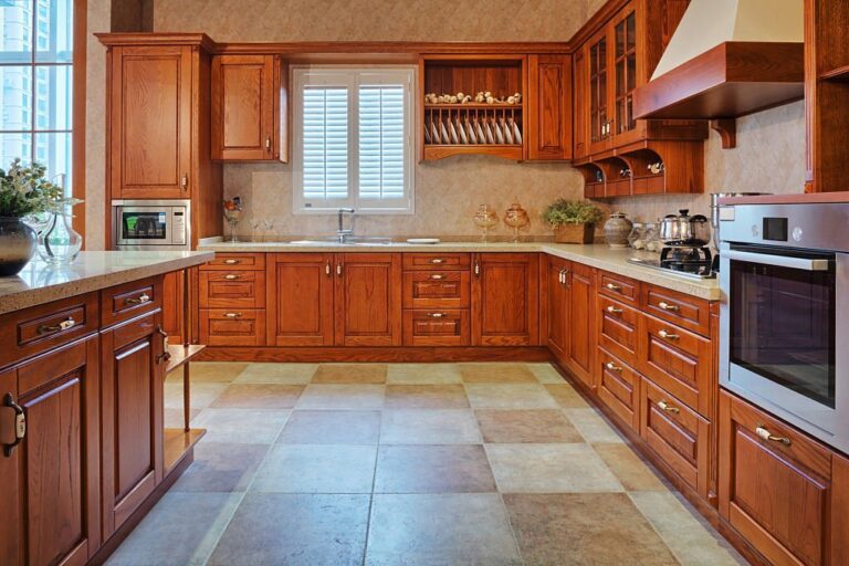 How to Give a New Look to Your Cherry Wood Kitchen Cabinets?