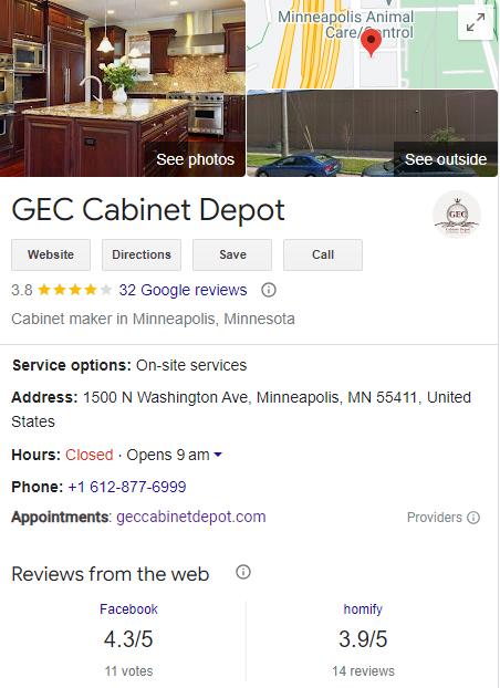 GEC Cabinet Depot Profile