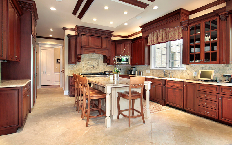 How to Update Cherry Kitchen Cabinets to Make Them Look Modern?